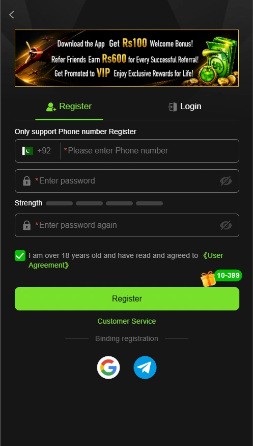 VK999 Game login