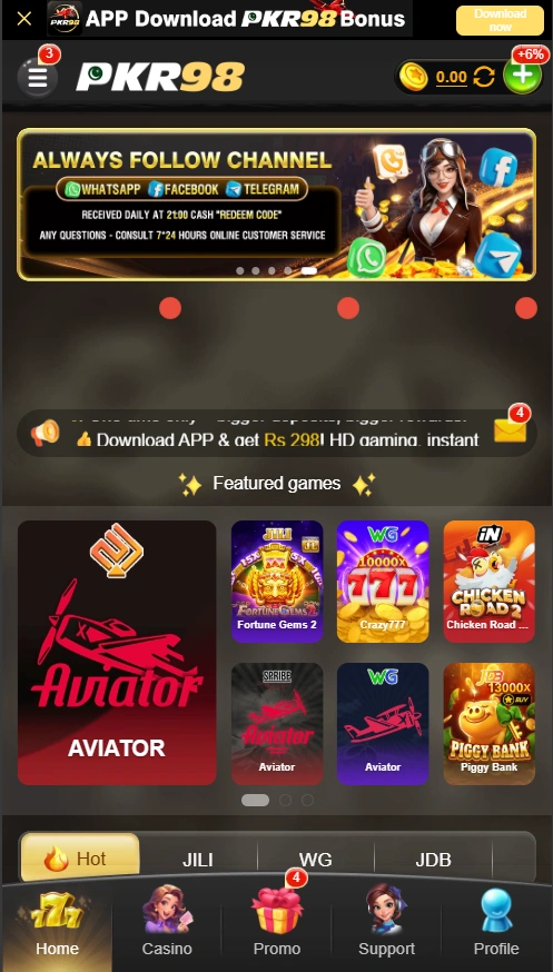 Pkr98 Game interface screenshot