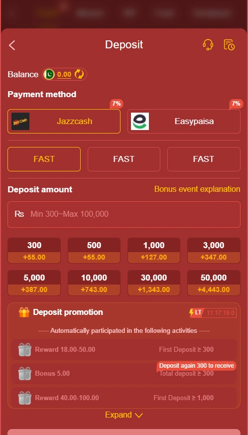 Laam777 Game deposit