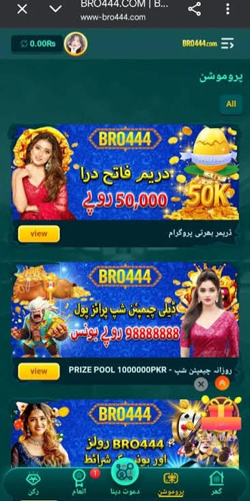 Bro444 Game rewards