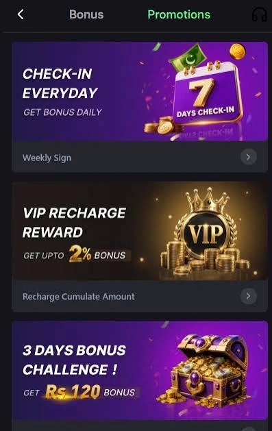 Betrixx Game rewards