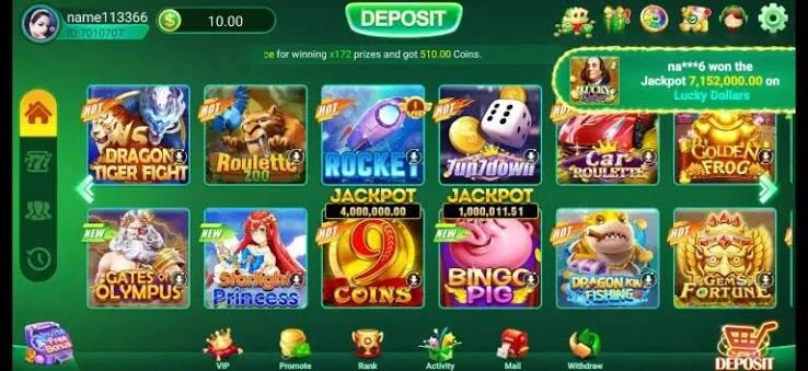 Jeeto Slots Game interface screenshot